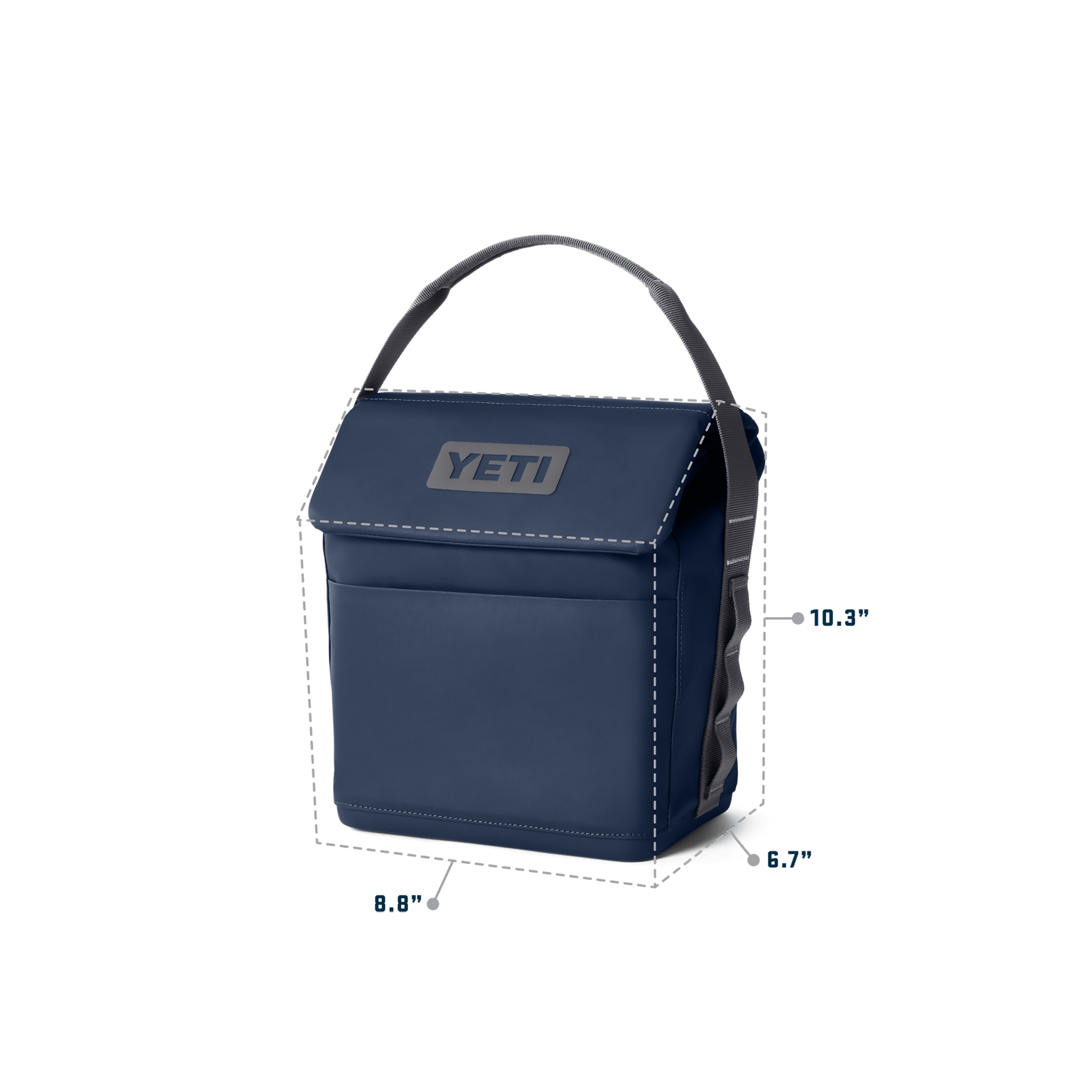 YETI Daytrip® 6L Lunch Bag 240111 PDP Info Daytrip lunch bag 6L soft cooler navy exterior mobile YETI Cooler Shop YETI Daytrip® 6L Lunch Bag 240111 PDP Info Daytrip lunch bag 6L soft cooler navy exterior mobile YETI Cooler Shop