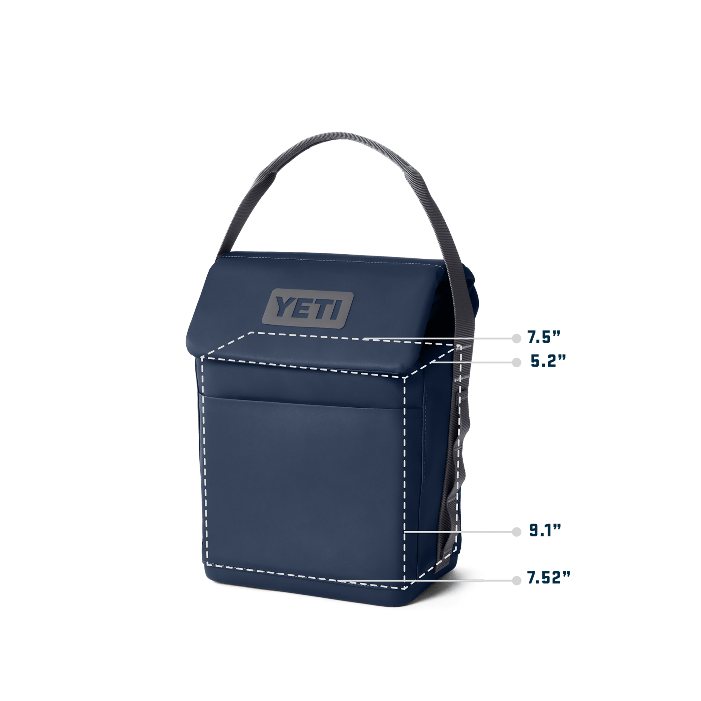 YETI Daytrip® 6L Lunch Bag 240111 PDP Info Daytrip lunch bag 6L soft cooler navy interior mobile YETI Cooler Shop YETI Daytrip® 6L Lunch Bag 240111 PDP Info Daytrip lunch bag 6L soft cooler navy interior mobile YETI Cooler Shop