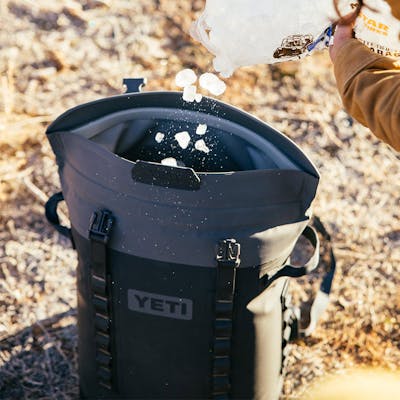 YETI Hopper® M20 Backpack Soft Cooler PDP Overview Image Lifstyle M20 Feature Thermal Performance 1x yeticoolershop.com