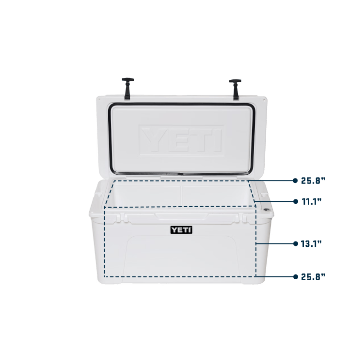 YETI Tundra® 75 Hard Cooler Tundra 75 hard cooler white interior mobile yeticoolershop.com