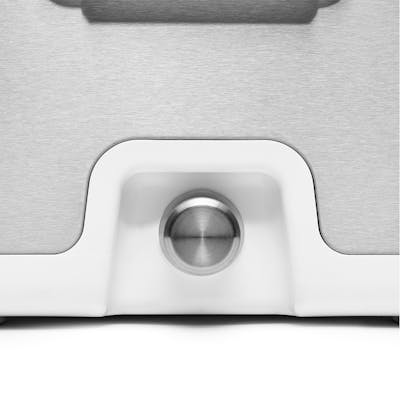 Yeti V Series® Stainless Steel Cooler V Series 55 Hard Cooler Product Overview Image Deep Seal Drain Plug 1x yeticoolershop.com