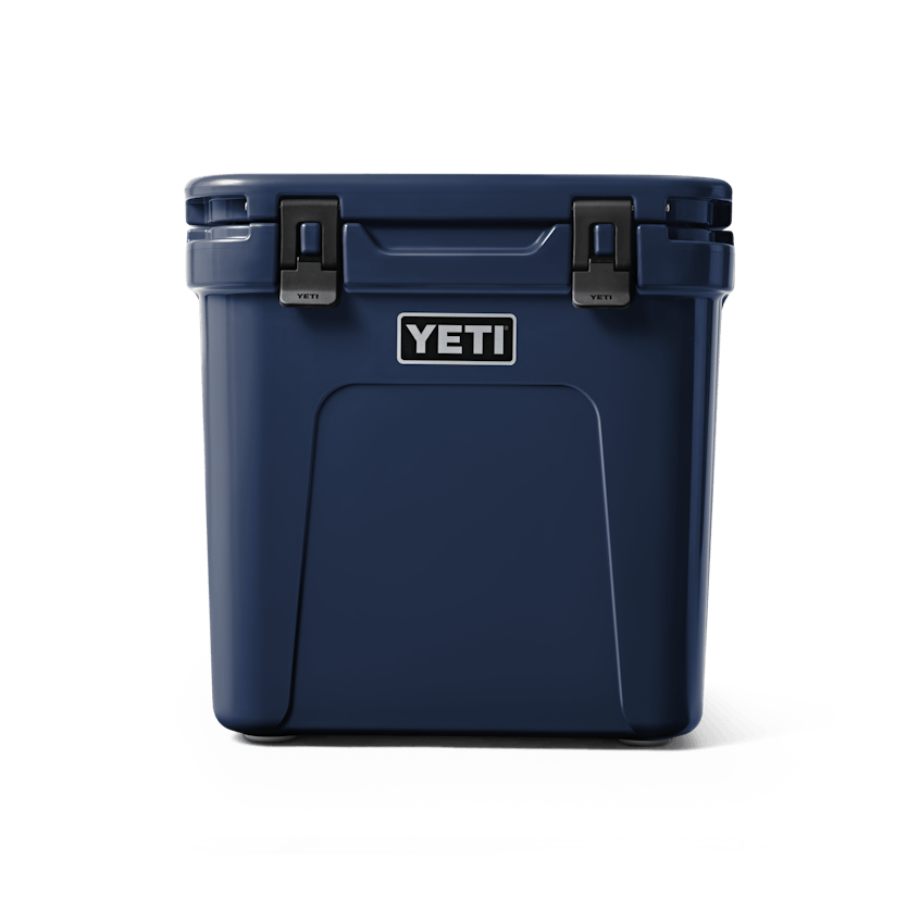 YETI Roadie® 48 Wheeled Cooler W 220022 site studio Hard Coolers Roadie 48 Navy Front 6824 Primary B 2400x2400 yeticoolershop.com