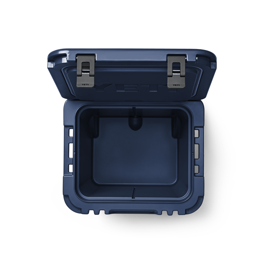 YETI Roadie® 48 Wheeled Cooler W 220022 site studio Hard Coolers Roadie 48 Navy No Basket 6978 Primary B 2400x2400 yeticoolershop.com