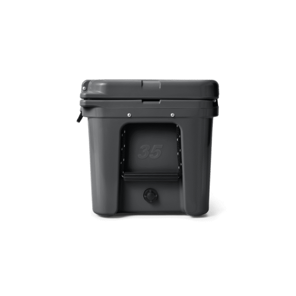W 220078 1H23 Color Launch site studio Hard Coolers Tundra 35 Charcoal Side 3485 Primary B 2400x2400 1 YETI Cooler Shop YETI Cooler Shop