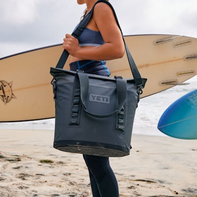 YETI Hopper® M15 Tote Soft Cooler W 22014 PDP Product Overview Lifestyle M15 P1 2x YETI Cooler Shop
