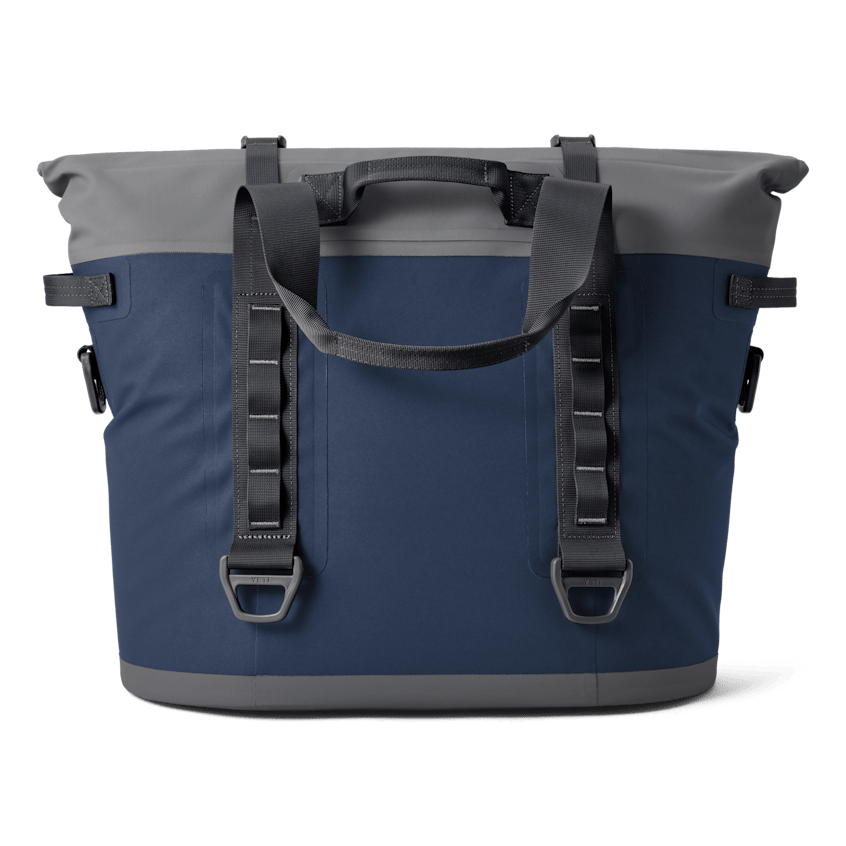 YETI Hopper® M30 Tote Soft Cooler W Hopper M30 Navy Back 1838 B YETI Cooler Shop