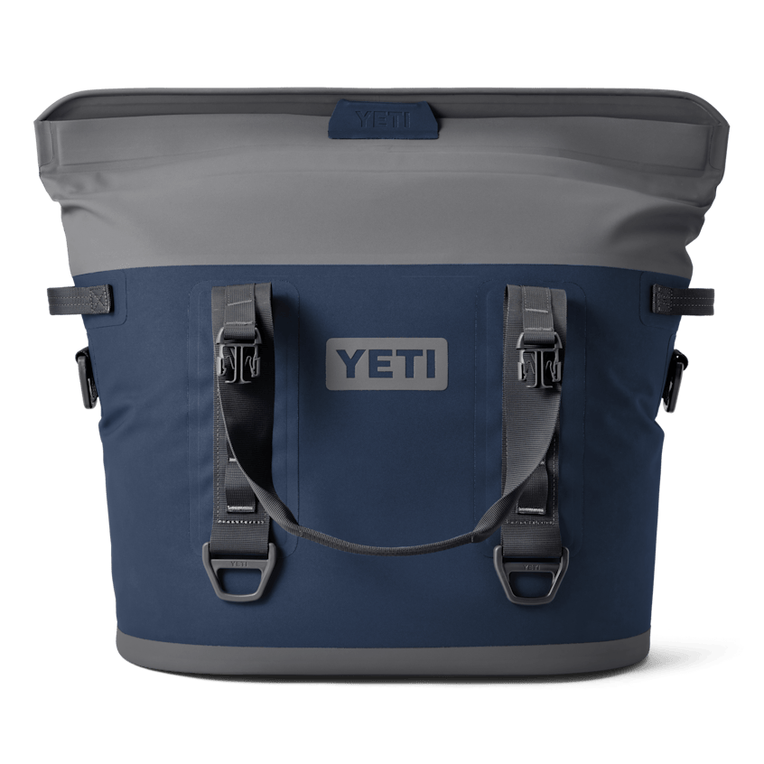 YETI Hopper® M30 Tote Soft Cooler W Hopper M30 Navy Front No Strap 1816 B YETI Cooler Shop