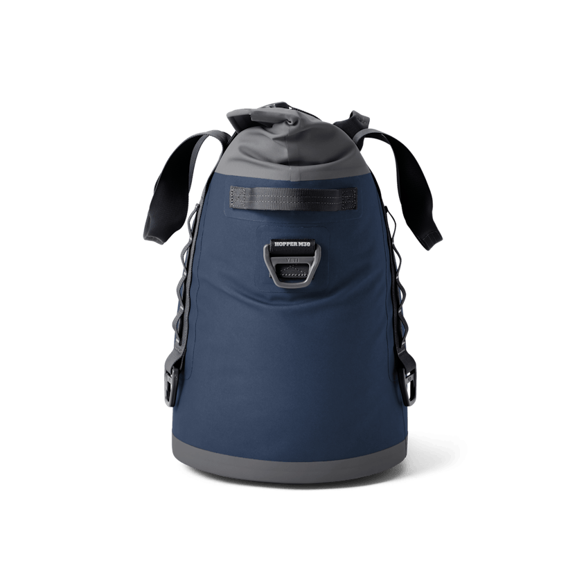 YETI Hopper® M30 Tote Soft Cooler W Hopper M30 Navy Side 1850 B YETI Cooler Shop