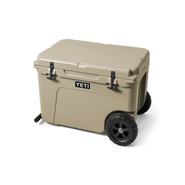 W Tundra Haul Tan 3qtr Handle Down Lid Down 3388 B YETI Cooler Shop YETI Cooler Shop
