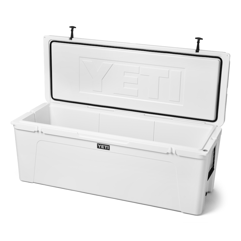 YETI Tundra® 350 Hard Cooler W site studio cooler capacity Tundra 350 White 3qtr Lid Up 3133 Primary B 2400x2400 yeticoolershop.com YETI Tundra® 350 Hard Cooler W site studio cooler capacity Tundra 350 White 3qtr Lid Up 3133 Primary B 2400x2400 yeticoolershop.com