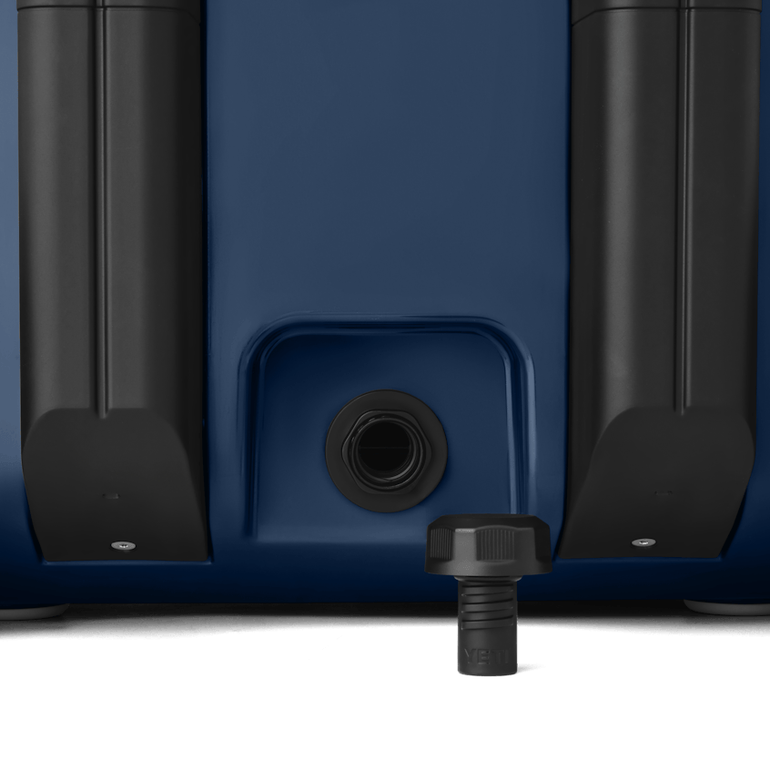 YETI Roadie® 48 Wheeled Cooler W site studio hard goods Roadie 32 Navy Detail 4390 Primary B 2400x2400 yeticoolershop.com