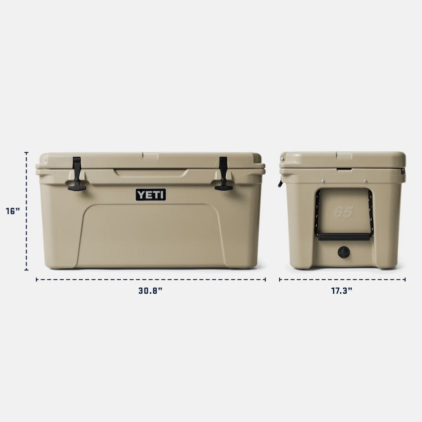 YETI Tundra® 65 Hard Cooler W tundra 65 hard cooler tan yeticoolershop.com