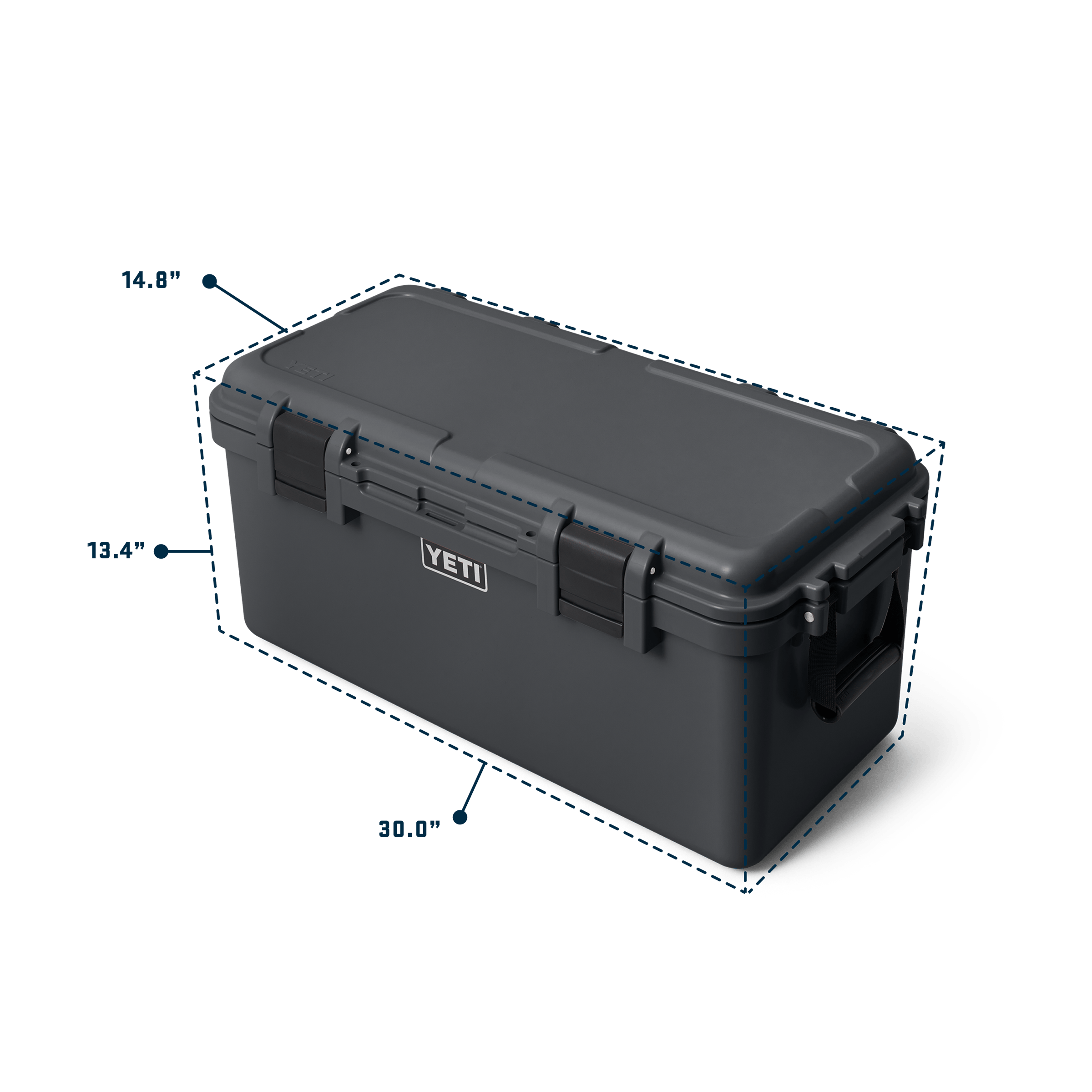 YETI Loadout® GoBox 60 Gear Case cargo gobox 60 gear case charcoal exterior YETI Cooler Shop YETI Loadout® GoBox 60 Gear Case cargo gobox 60 gear case charcoal exterior YETI Cooler Shop