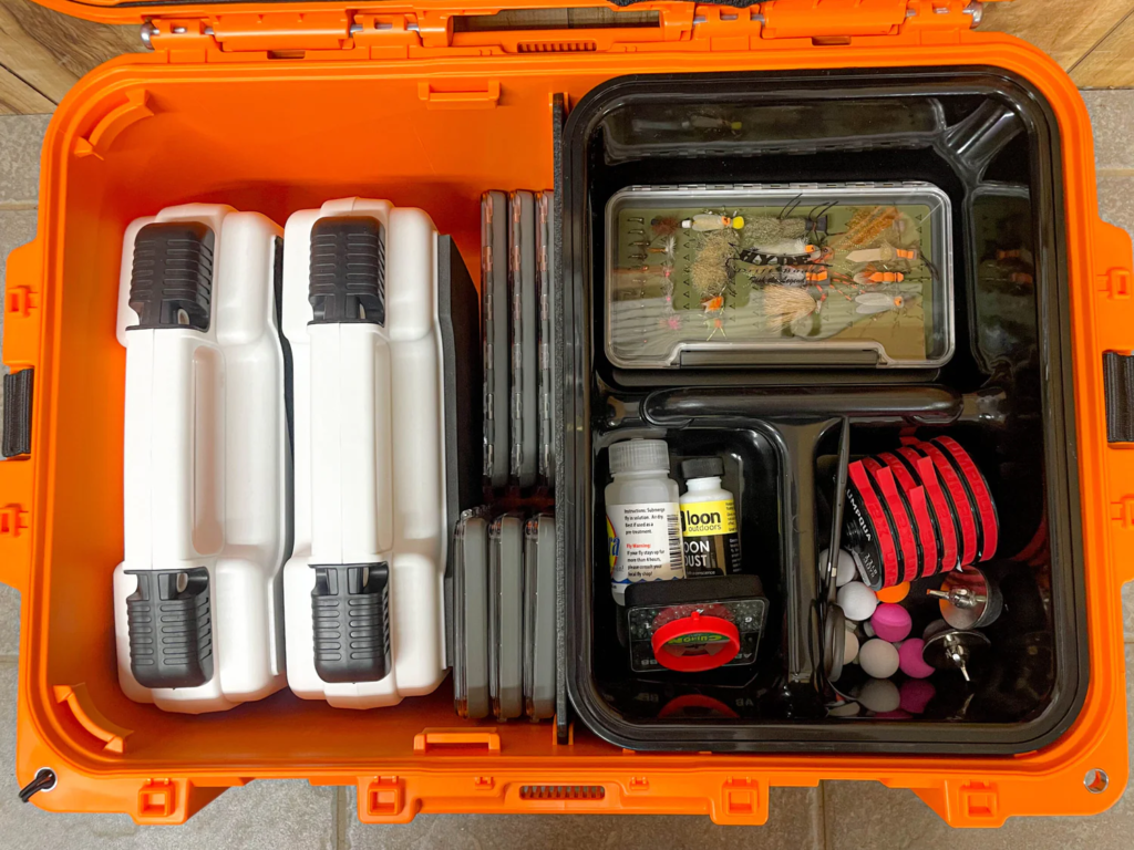 Durable gear storage case from the premium outdoor products collection
