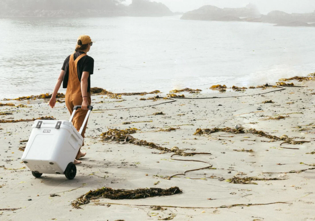 Beige YETI Cooler Elegant Design with Powerful Cooling image YETI Cooler Shop