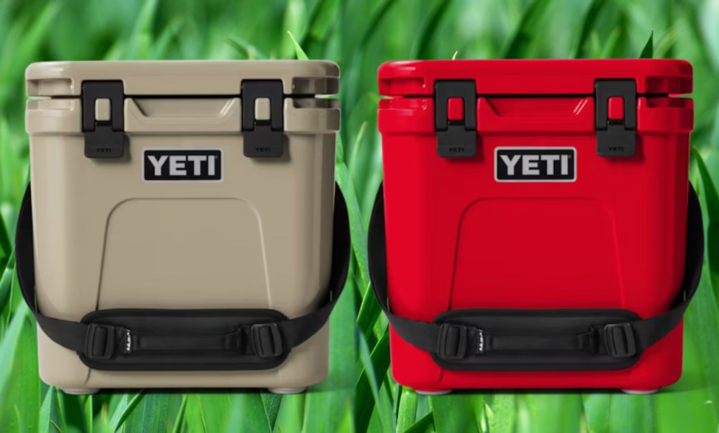 Inside view of a yeti coolers roadie showing high cooling performance insulation